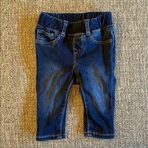 Baby Gap My 1st Jegging Denim 3-6 Months